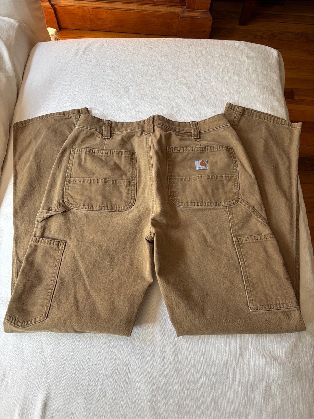 Carhartt Women’s Tan Carpenter Cargo Pants - Picture 5 of 5